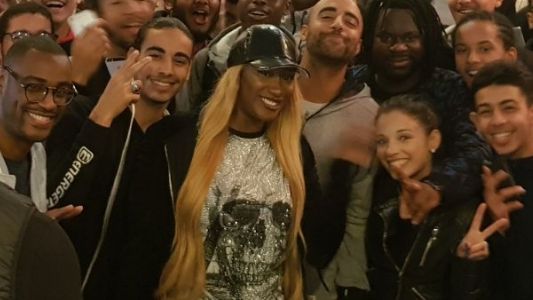 Aya Nakamura dans Good Morning Cefran à Aulnay-Sous-Bois ©Radio France