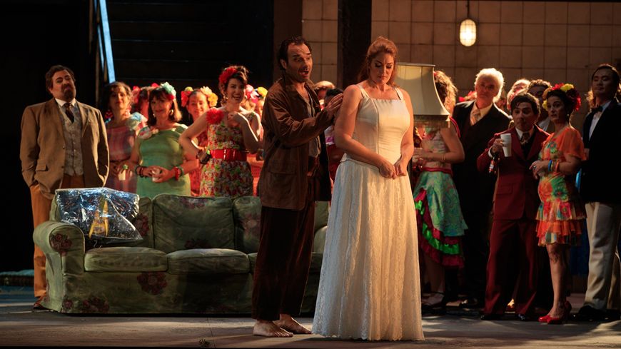 Représentation de Tiefland au Théâtre du Capitole