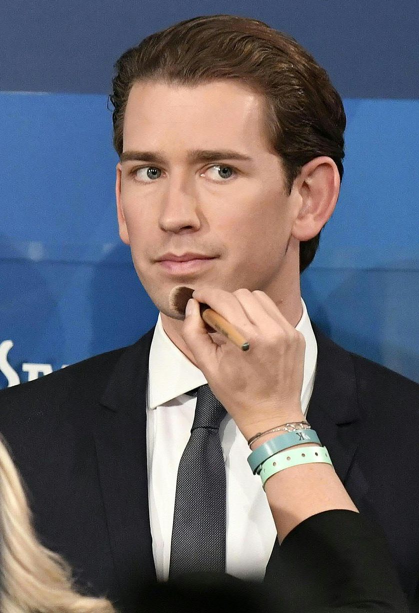 Le nouveau chancelier autrichien, Sebastian Kurz