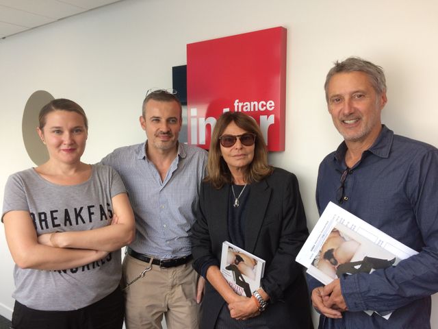 Charline Roux, Emmanuel Pierrat, Bettina Rheims et Antoine de Caunes