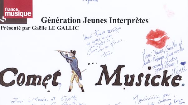 Livre d'or Comet Musicke