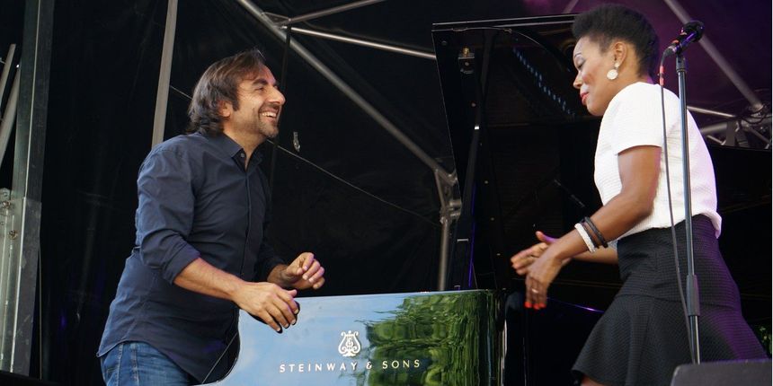 andré manoukian et china moses le 14 octobre