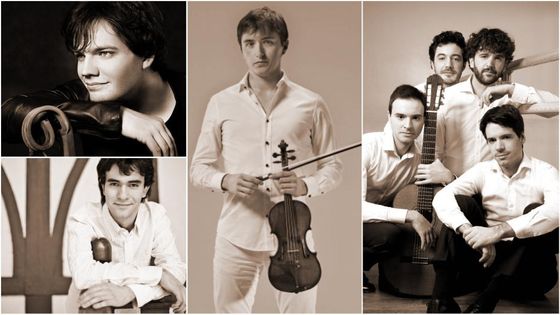 Quatuor Eclisses © quatuoreclisses.com | Jean-Michel Dubé © facebook | Brieuc Vourch ©brieucvourch.com | Ingmar Lazar © Kirill Bashkirov/ ingmarlazar.com