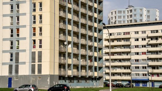 Un quartier populaire de la ville de Calais ©AFP - PHILIPPE HUGUEN / AFP