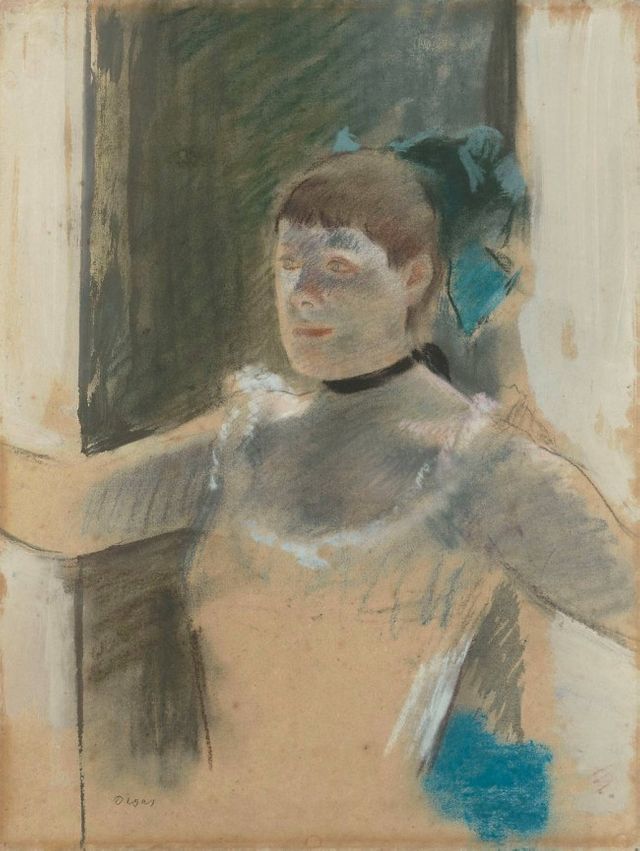 Etude pour le buste d'une danseuse Edgar Degas