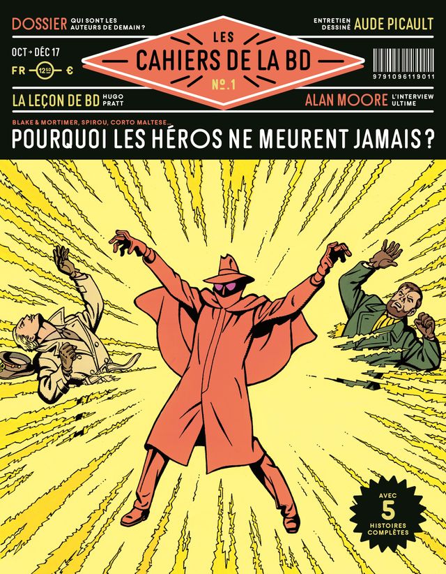 La une des Cahiers de la BD, 27 ans après