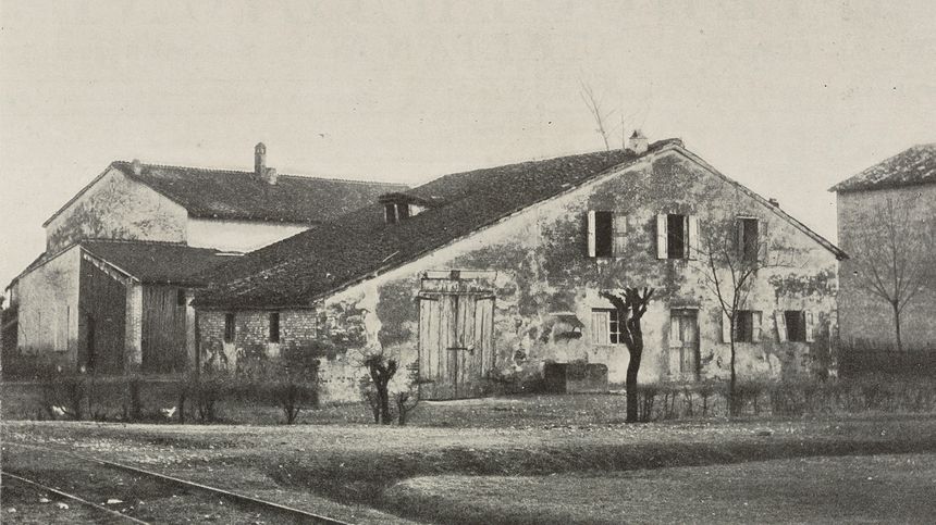 Maison natale de Verdi, à Roncole, dans la province italienne de Parme.