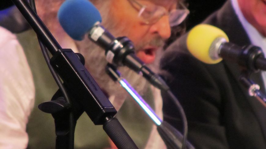 Patrice Delbourg sous l'oeil de Lucas Fournier