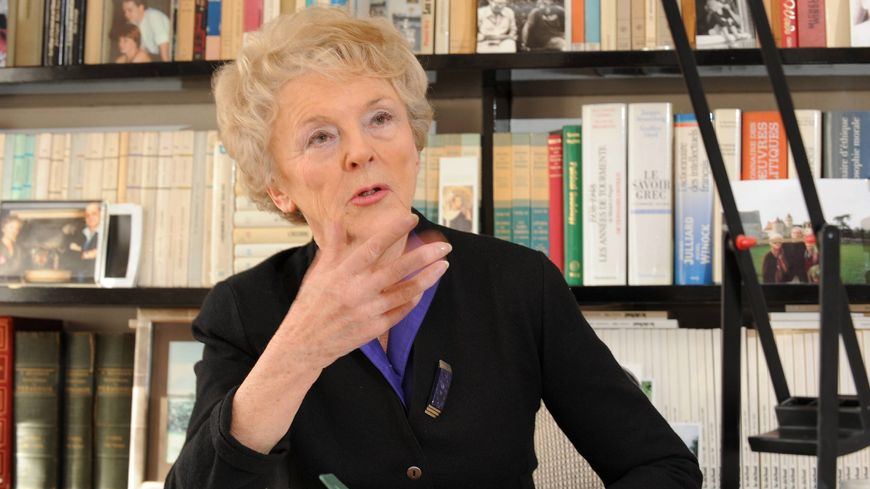 L'historienne Mona Ozouf le 20 mars 2009.
