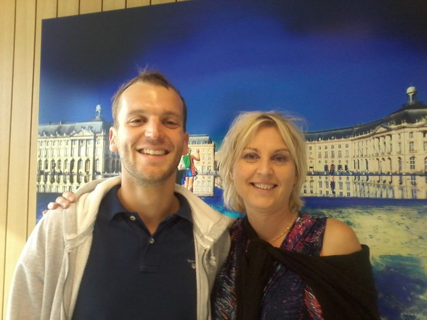 Lucas Degraves et Isabelle Wagner