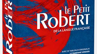 L'édition spéciale d’anniversaire, illustré par l’artiste Fabienne Verdier. ©AFP - Le Petit Robert - Voix-Vortex