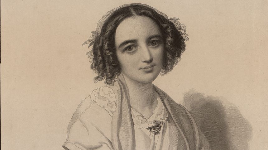Portrait de Fanny Hensel (née Mendelssohn) (1805 - 1847).