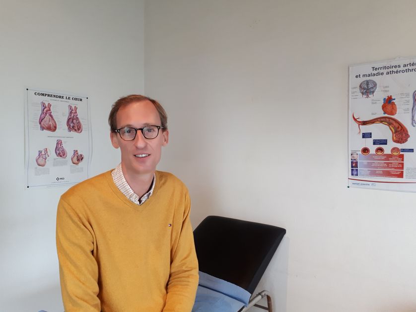 Dr Bertrand Legrand a inventé une application pour prendre des rendez-vous en urgence.