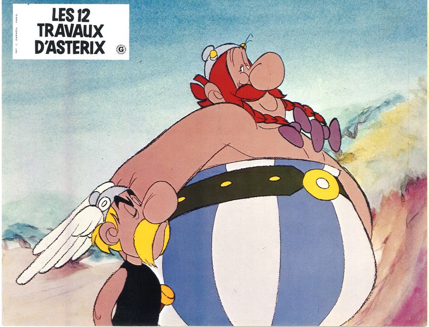 Les 12 travaux d’Astérix de René Goscinny et Albert Uderzo, 1976