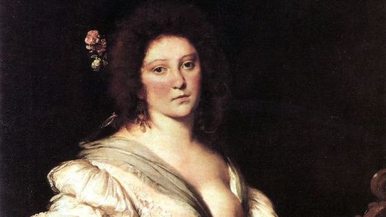 Portrait présumé de Barbara Strozzi par Bernardo Strozzi vers 1630