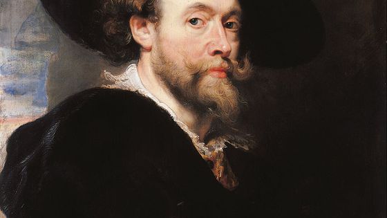 Autoportrait de Rubens datant de 1623. Huile sur toile appartenant à la Royal Collection Trust. Au musée du Luxembourg du 4 octobre 2017 au 14 janvier 2018 - Wikimedia Commons