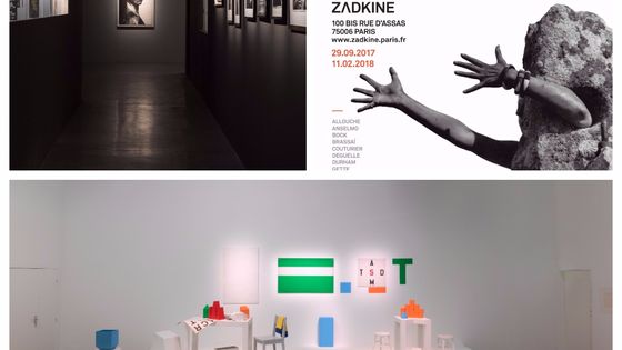 De gauche à droite : Collection Marin Karmitz ; Affiche Etre pierre ; Performance ! - Maison rouge, musée Zadkine, Guy de Cointet