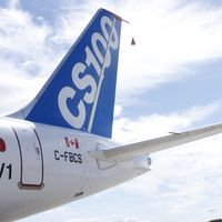 Présenté il y a 4 ans à l'aéroport Mirabel, le Bombardier CS 100 était le grand chalenger conçu par le groupe canadien, seul concurrent occidental face aux avions vedettes de Boing et Airbus