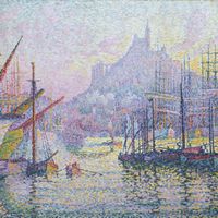 Vue du Port de Marseille (1905, exposé au Metropolitain Museum of Art, New York)