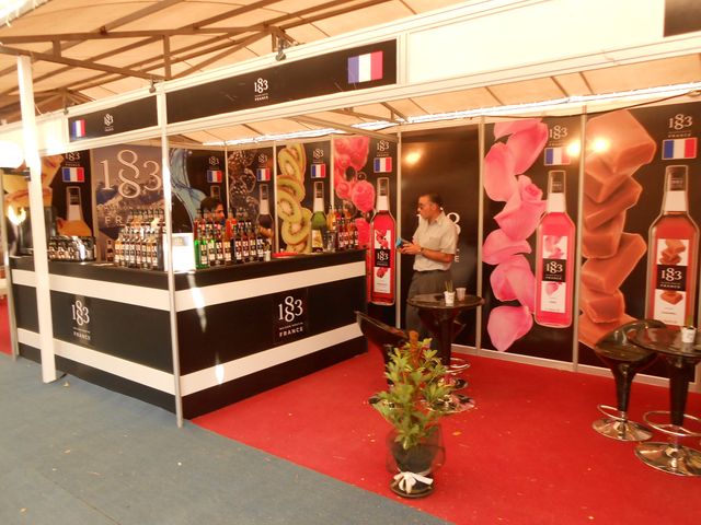 Une entreprise française à la foire de Damas
