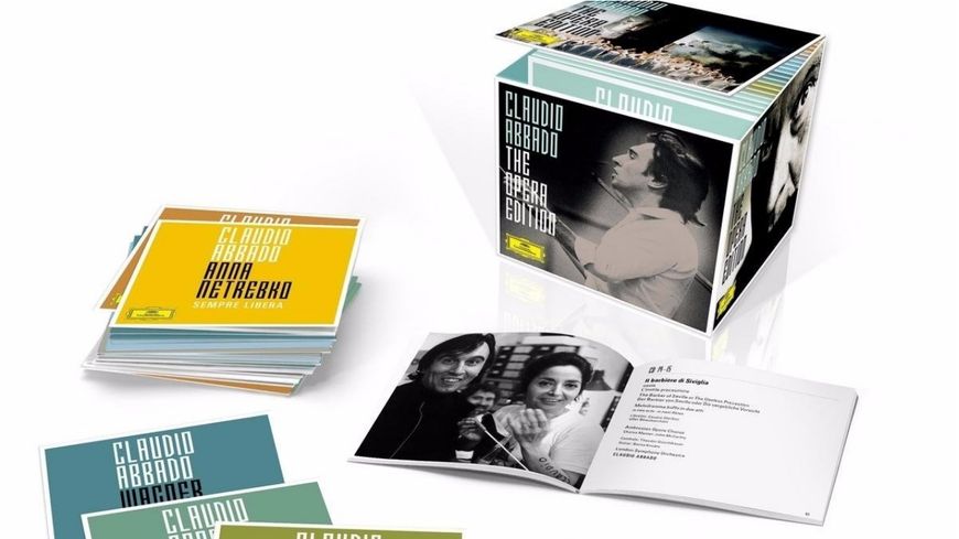 Tous les enregistrements d'opéra gravés par Claudio Abbado pour Deutsche Grammophon et Decca réunis dans un coffret.
