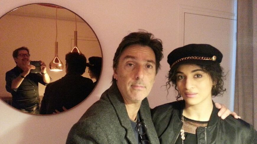 Yvan Attal et Camélia Jordana
