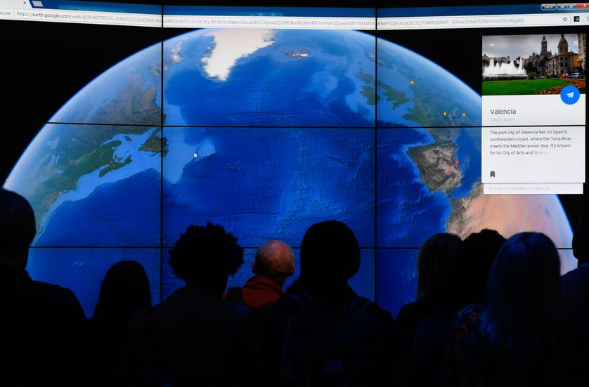La Terre vue depuis... Google Earth