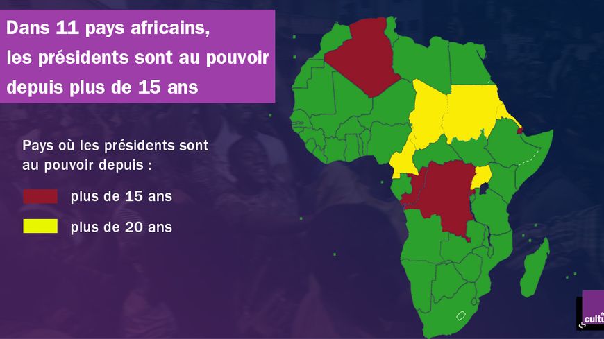 Les 11 pays africains dans lesquels les présidents sont au pouvoir depuis plus de 15 ans