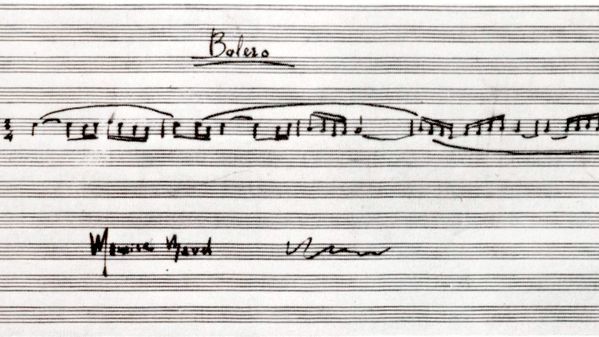Partition du Boléro de Maurice Ravel