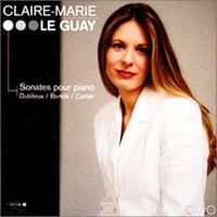 Sonate pour piano de Dutilleux par Claire-Marie Le Guay