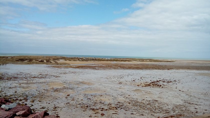 Plage normande de Blainville sur Mer