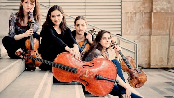 Le Quatuor Zaïde © Abbayeauxdames.org