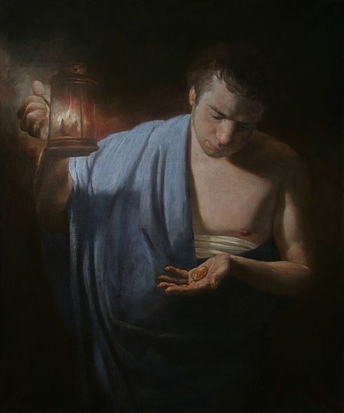 Parable of the talents. 2013. Canvas, oil. Artist A.N. Mironov