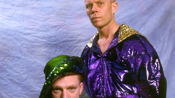 Erasure, Andy Bell, et Vince Clarke, le 3 février 1990 à Chicago ©Getty - Paul Natkin / Contributeur