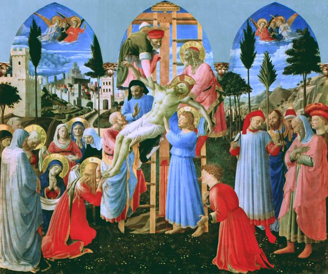 La Descente de Croix 1432-1434, Fra Angelico