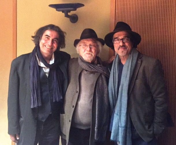 Mahmoud Chokrollahi, Daruysh Shayegan et Atiq Rahimi.