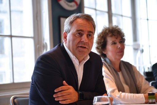 Xavier Bertrand, président LR de la région Hauts de France