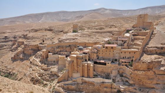 La Laure Saint-Sabas (monastère orthodoxe en Cisjordanie)
