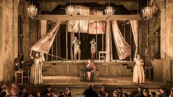 Cosi Fan Tutte mis en scène par Ivan A. Alexandre - Photos Drottningholms