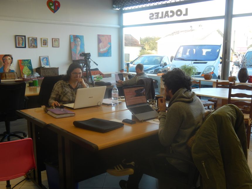 Un plateau ou chacun travail à son rythme