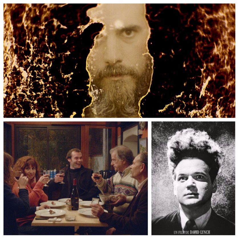 En haut : Rey / En bas à gauche : La villa ; à droite : Eraserhead
