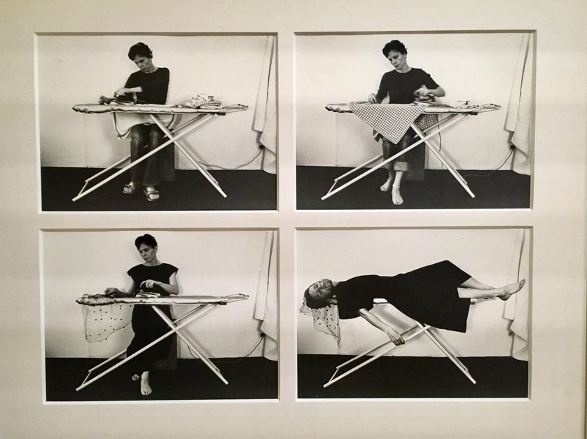 "Rêve de repassage" (1975), dans l'exposition "Women House"
