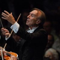 Claudio Abbado avec l'Orchestre du Festival de Lucerne