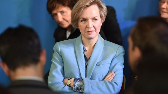 Virginie Calmels, première adjointe LR au maire de Bordeaux, invitée de Questions Politiques ©AFP - NICOLAS TUCAT