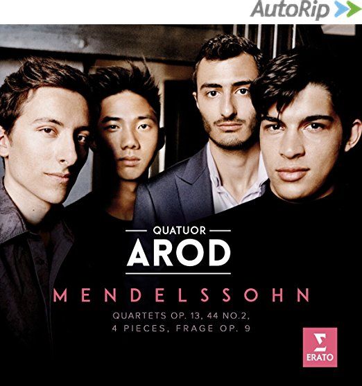 Le Quatuor Arod joue Mendelssohn © Erato