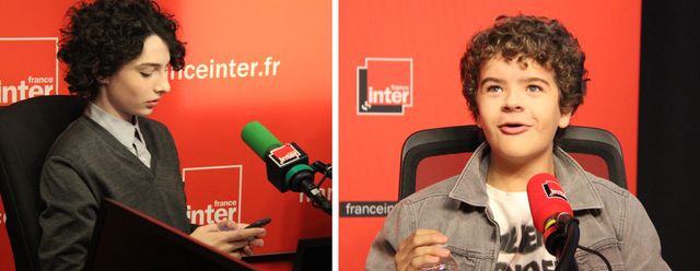 Finn Wolfhard et Gaten Matarazzo
