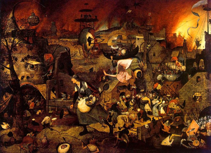 Margot l'enragée (Dulle Griet), Brueghel, 1532