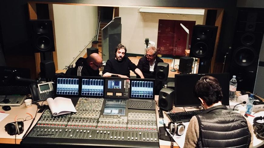 Enregistrement de "Providence", dans le studio 118, Maison de la Radio