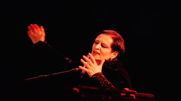 Barbara au Théâtre du Chatelet, à Paris. Photo d'Eric Robert/Sygma via Getty
