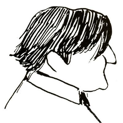 Caricature de Sacha Guitry (entre 1910 et 1914)
